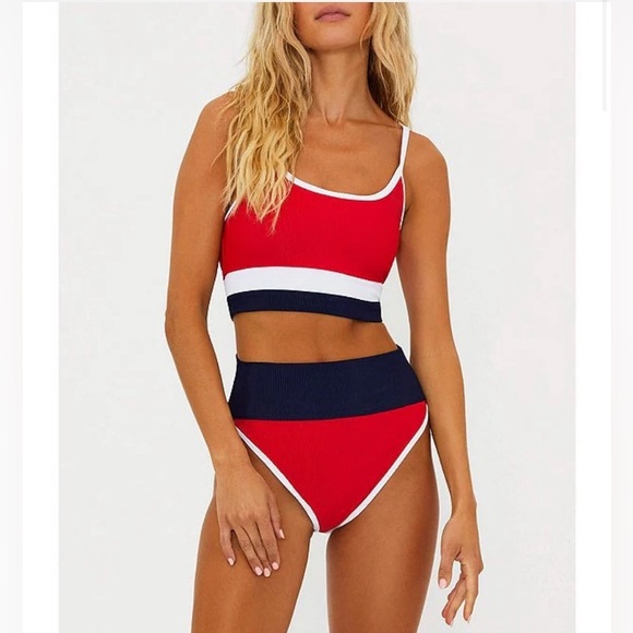 Beach Riot Other - BEACH RIOT Emmy Colorblock Bikini Bottom